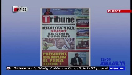 REPLAY - Revue de Presse - Pr : MAMADOU MOUHAMED NDIAYE - 06 Novembre 2018