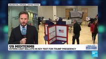 US Midterms: voters cast ballots in key test for Trump presidency