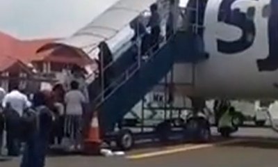Bau Durian, Penumpang Sriwijaya Air Menolak Terbang