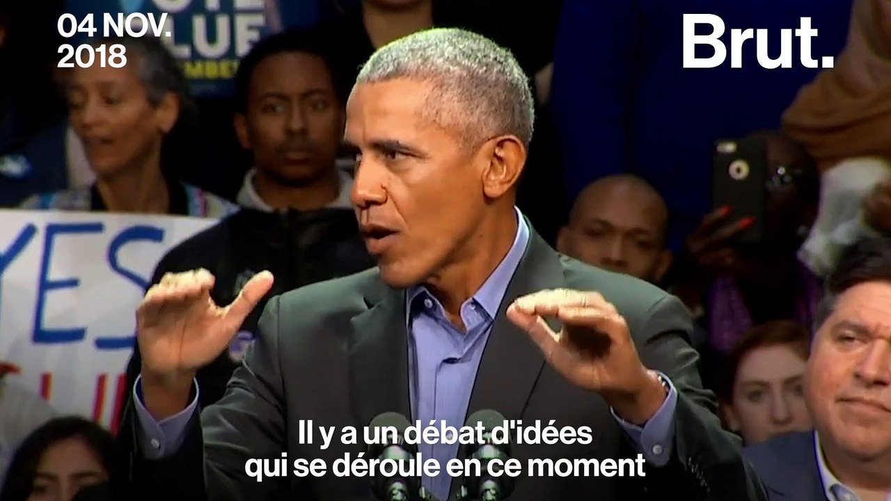 Le message de Barack Obama en pleines élections de mi-mandat