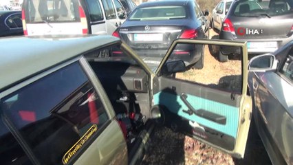 Antalya'da plakasız otomobille drift atıp kaçan sürücüye rekor ceza