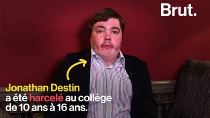 Harcelé à l'école, Jonathan Destin témoigne