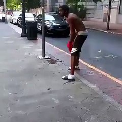 He saw the moves and didn't want none of that 