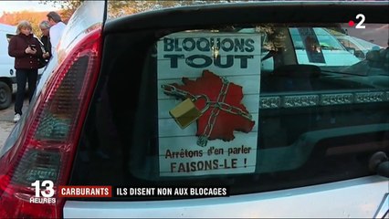 Carburants : ils disent non au blocage