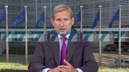 HAHN DEKLARON SE SHQIPERIA PO VRAPON DREJT BE - News, Lajme - Kanali 7