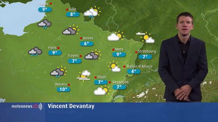 La météo de ce mercredi 7 novembre en Lorraine et en Franche-Comté