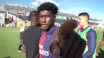 La joie et les réactions après la victoire à Naples (Youth League)