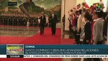 Presidente de República Dominicana realiza visita oficial a China