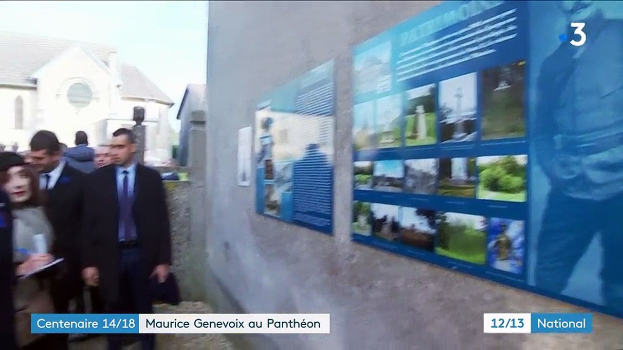 Centenaire du 11-Novembre : Maurice Genevoix va rentrer au Panthéon