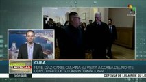 Presidente cubano culmina su visita oficial a Corea del Norte