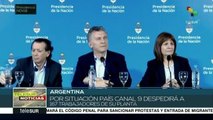 Argentina: Canal 9 despedirá a 167 trabajadores de su planta