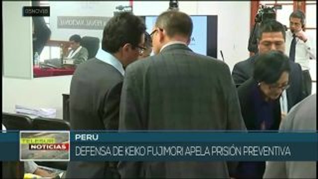 Perú: la defensa de Keiko Fujimori apela prisión preventiva