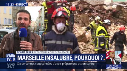 Immeubles effondrés à Marseille: trois corps retrouvés