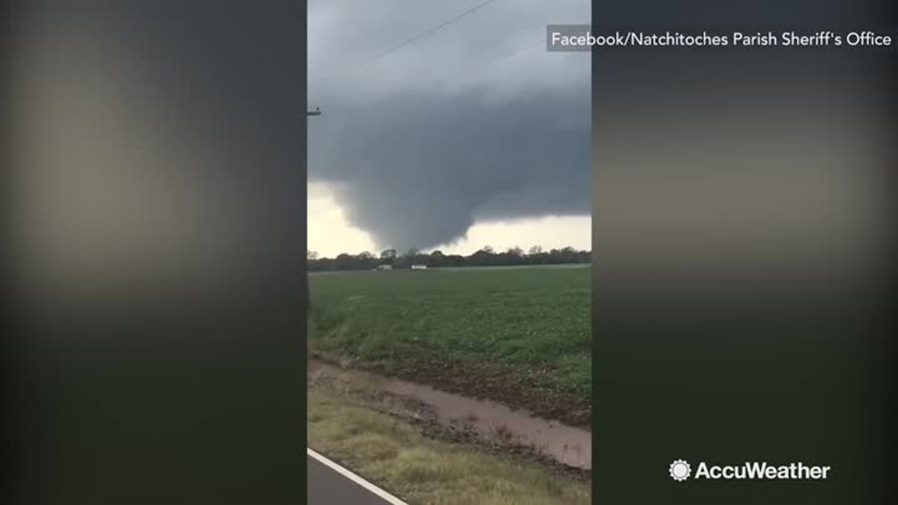 Severe weather spawns huge tornado