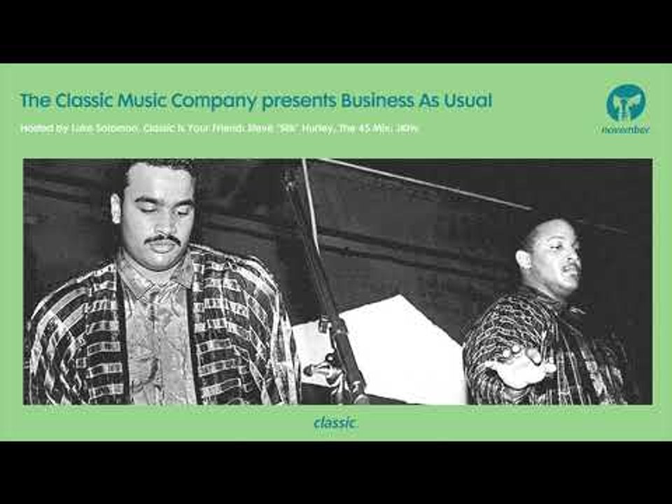 Business As Usual November 2018: Luke Solomon + Special Guest JKriv