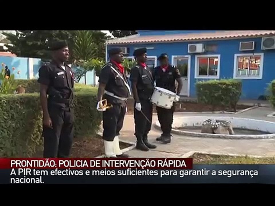 O nível de preparação da Polícia de Intervenção Rápida