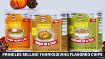 Pringles Selling Thanksgiving Flavored Chips