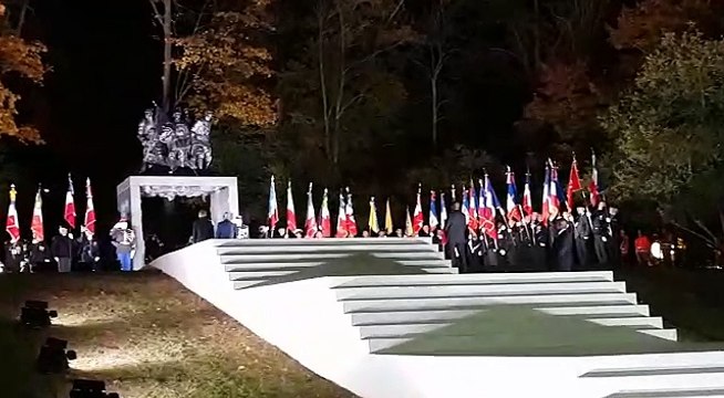 Inauguration du Monument aux héros de l'Armée noire à Reims