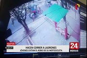 Iquitos: joven hace huir a delincuentes tras impedir robo de motocicleta