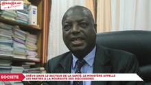 Grève dans le secteur de la santé, le ministère appelle les parties à la poursuite des discussions