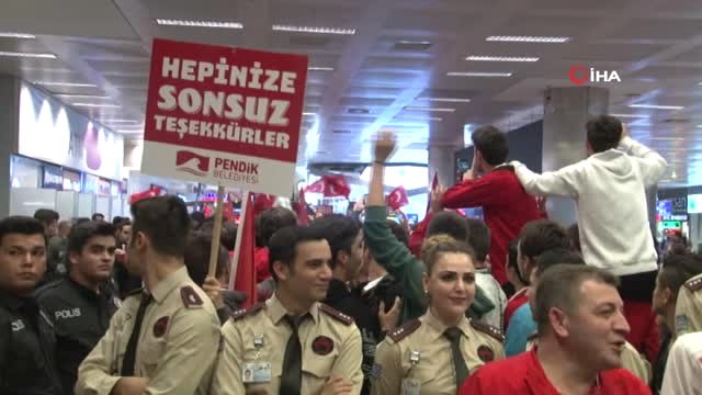 Ampute Milli Takımı'na Coşkulu Karşılama