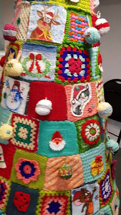 3e sapin tricot