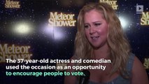 Amy Schumer Encourages Voting by Sharing Ultrasound Photo