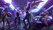 Riot Games Unveils New Virtual K-Pop Quartet K/DA for 'Mixed Reality' Performance | Billboard News