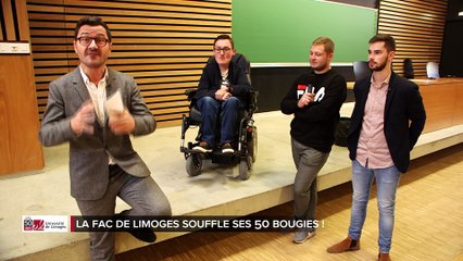 Les 50 ans de l’université de Limoges - PARTIE 3