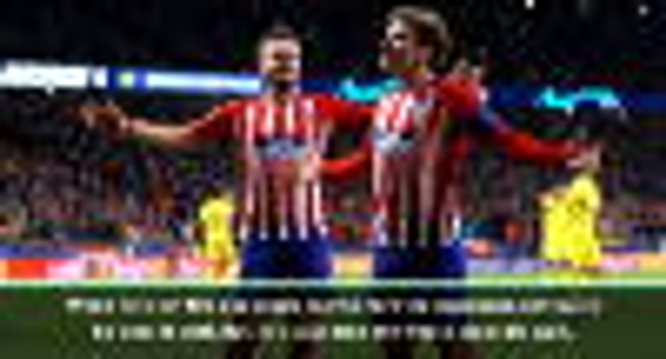 Simeone hails Griezmann's form after Atletico's win against Dortmund