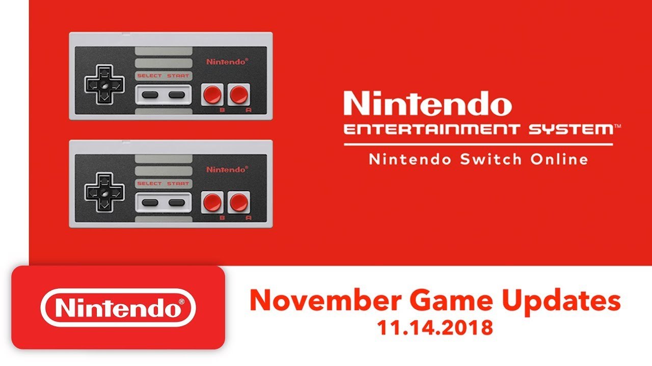 NES Nintendo Switch Online : Les nouveaux jeux de novembre