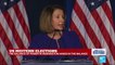 US Midterm Elections: House Minority Leader Nancy Pelosi addresses the crowds
