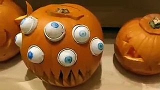 Creative Multi-Eyed Pumpkin