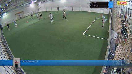 But de Quentin (2-7) - La poste Vs Les Barjots - 06/11/18 21:00 - LIGUE 5 - Poitiers Game Parc