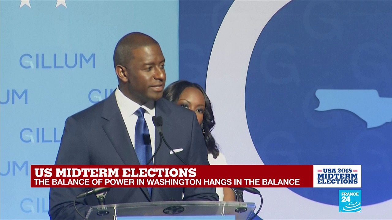 US Midterms: Tallahassee mayor Andrew Gillum concedes defeat in Florida gubernatorial race