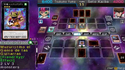 Yu-Gi-Oh! ARC V Tag Force PSP - Sinfonía Xyz VS Choque de Dragones