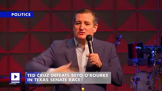 Ted Cruz Defeats Beto O'Rourke in Texas Senate Race