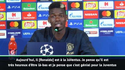 Groupe H - Pogba : "Ronaldo marque des buts comme il boit de l'eau"