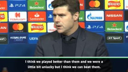 Download Video: Pochettino confident Spurs can qualify after late escape against PSV