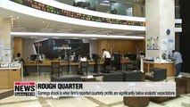 1 out of 3 listed firms in South Korea suffered earning shock in Q3: FnGuide