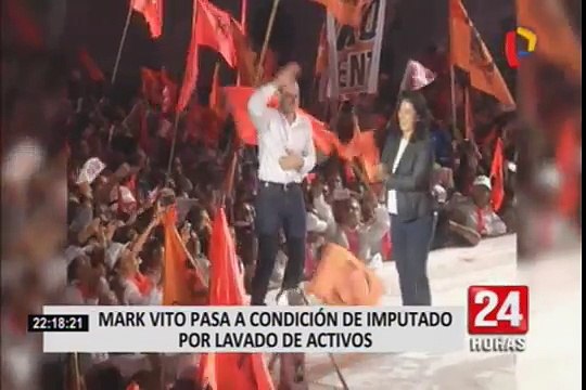 Esposo de Keiko Fujimori, Mark Vito, pasa a condición de imputado por lavado de activos