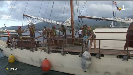 TH : La pirogue double Faafaite remet les voiles