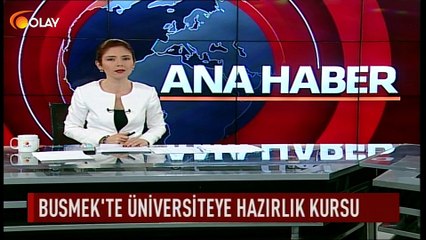 Busmek'te üniversiteye hazırlık kursu