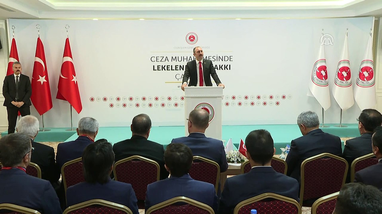 Bakan Gül: 'Suç ve suçlulukla müdahalede ceza adaleti sisteminin hızlı, etkin ve adil işleyişi önem taşımaktadır' - ANKARA