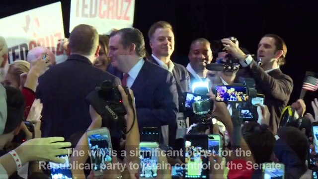 Ted Cruz re-elected to Senate in Texas in win for Republicans