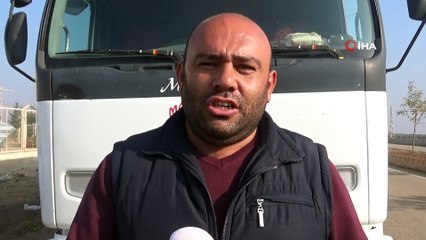 Çobanbey Sınır Kapısı'nın kapatılmasından sonra tırlar Öncüpınar’dan geçmeye başladı