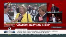 Atatürk'ün uzaydan geldiğini düşünen İzmirli teyze