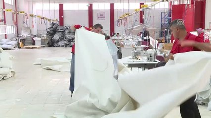 Türk Kızılayı, Uluslararası Göç Örgütüne 8 Bin Çadır Üretecek