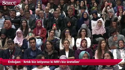 下载视频: Erdoğan: 'Artık biz istiyoruz ki MR'ı biz üretelim'