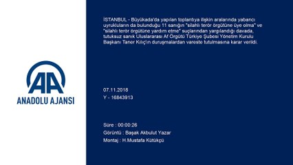 Büyükada'daki toplantıya ilişkin dava - İSTANBUL